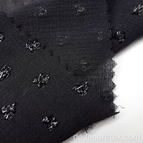 100% Polyester gewebtes Schneiden von Blumen-Chiffon-Krepp-Gewebe